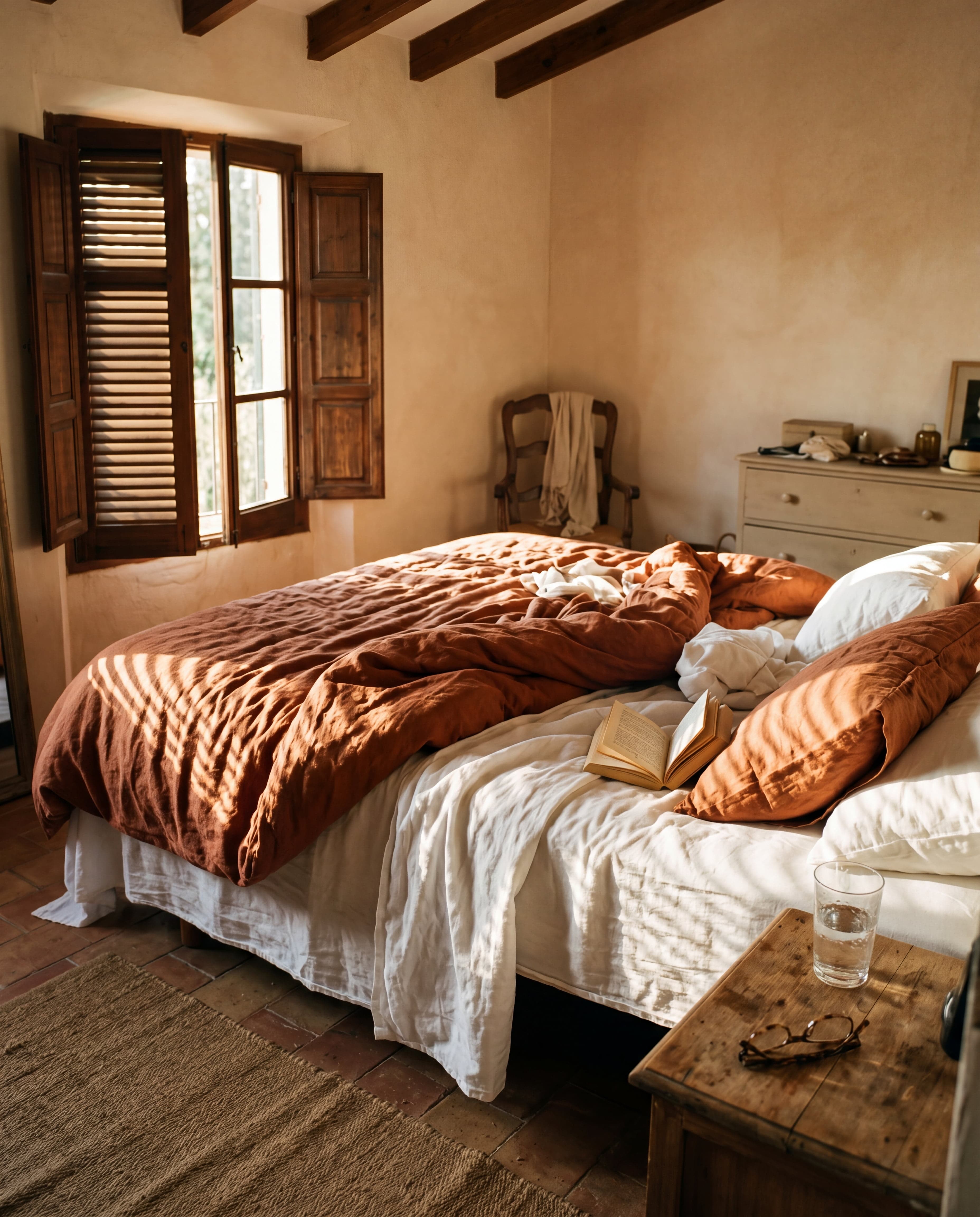 Pauza brand — textiles, light, time
